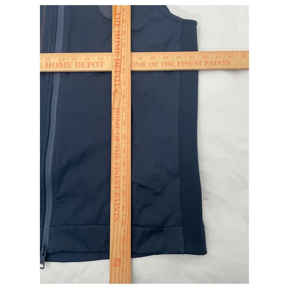 G/FORE Twilight Weather Resistant Slim Fit Repeller Vest Men's XL Navy Blue Golf